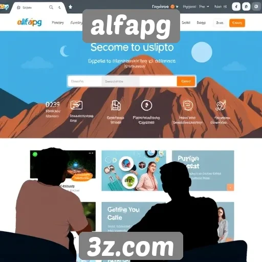 Experiência de usuário no site alfapg em análise